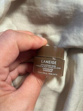 5/$50 Laneige Lip Sleeping Mask – Chocolate 3g new no box
